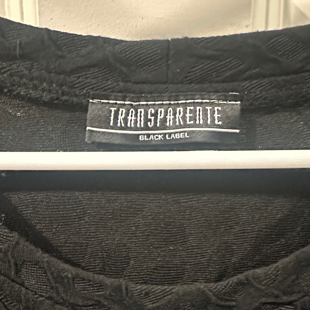 Transparente Black Label Textured Dress - Picture 2 of 4